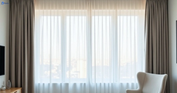 Restored vibrant drapes in burpengary QLD after Matty Curtain Cleaning